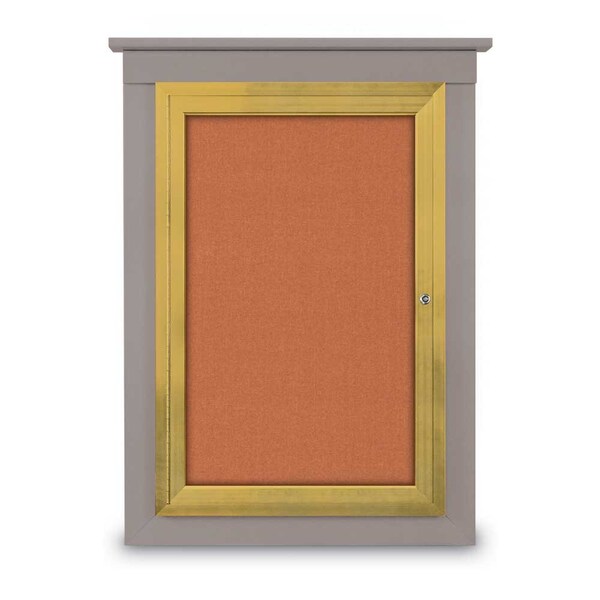 United Visual Products Letterboard, 36x24, Satin/Burgundy UV9020ACS3624-SATIN-BURGUNVL - main